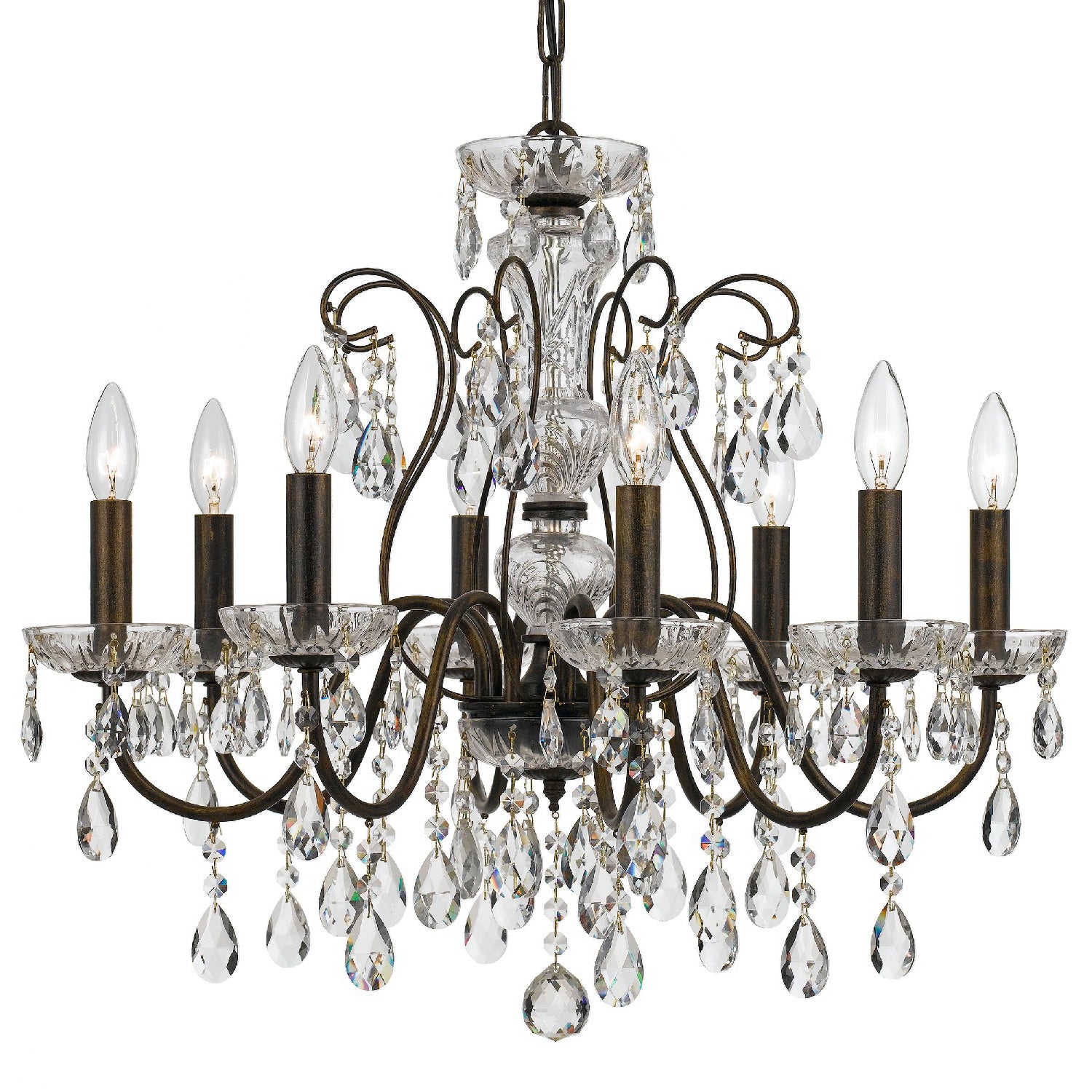 Crystorama Butler 8-Light Chandelier