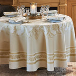 Garnier Thiebaut Eleonore Dore Jacquard Tablecloth