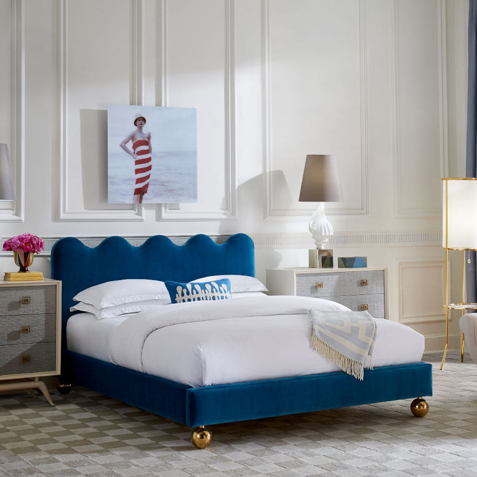 Jonathan Adler Ripple Queen Bed