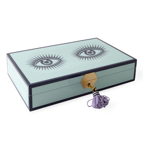 Jonathan Adler Le Wink Lacquer Jewelry Box