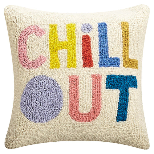 Ampersand Chill Out Hook Throw Pillow