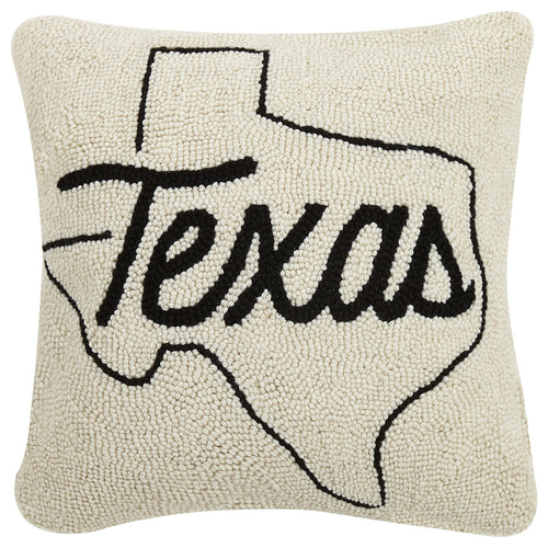 Texas Hook Throw Pillow
