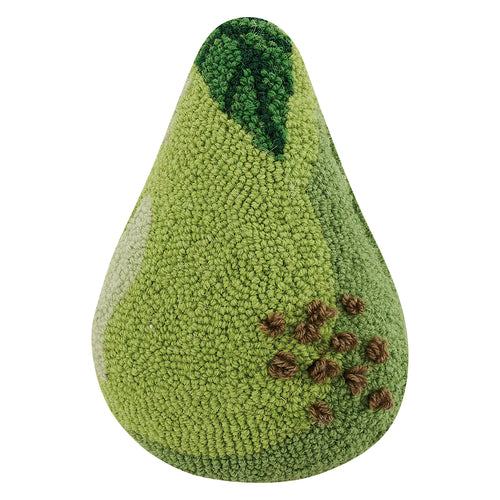 Pear Shaped Hook Throw Pillow
