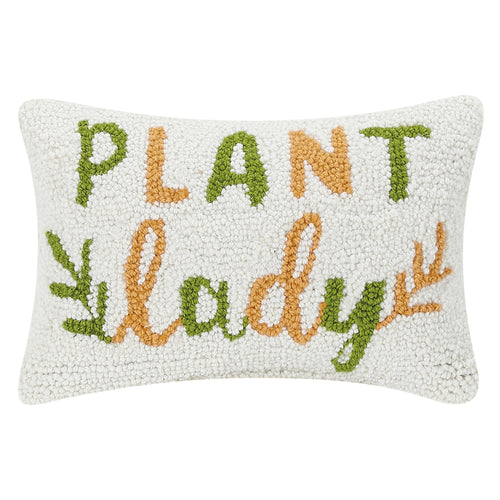 Plant Lady Hook Throw Pillow