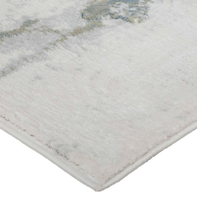 Feizy Atwell Silver Machine Woven Rug