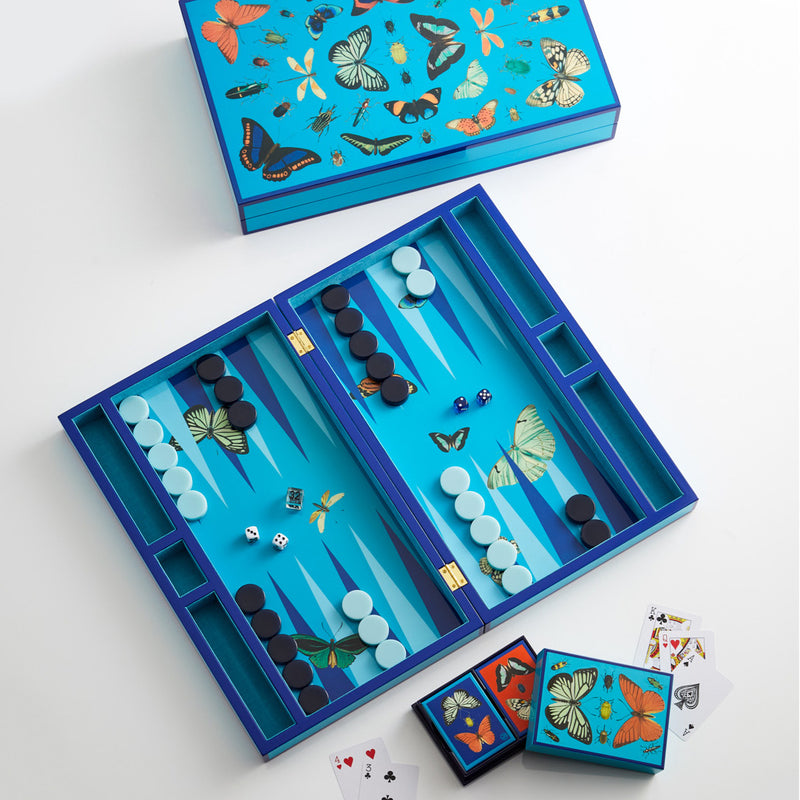 Jonathan Adler Botanist Backgammon Set