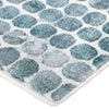 Feizy Atwell Blue Silver Machine Woven Rug