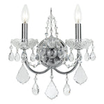 Crystorama Imperial 2-Light Wall Sconce