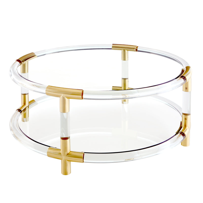 Jonathan Adler Jacques Round Cocktail Table – Paynes Gray