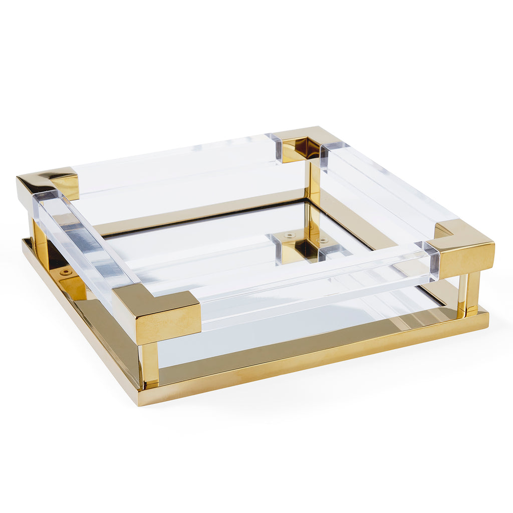 Jonathan Adler Jacques Drinks Tray – Paynes Gray