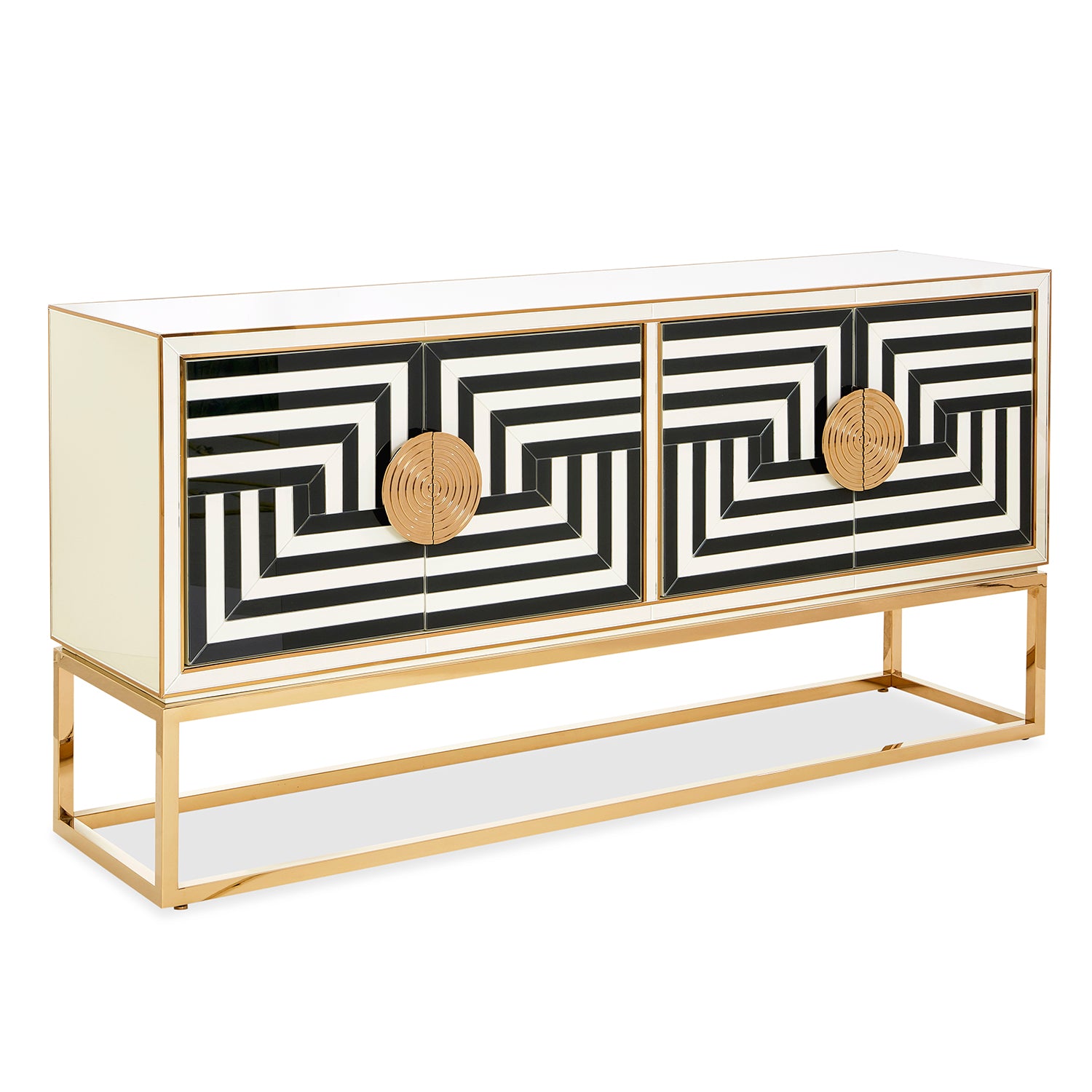Jonathan Adler Op Art Credenza