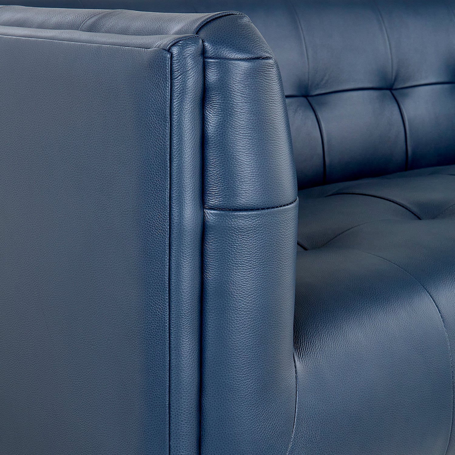 Jonathan Adler Claridge Leather Apartment Sofa