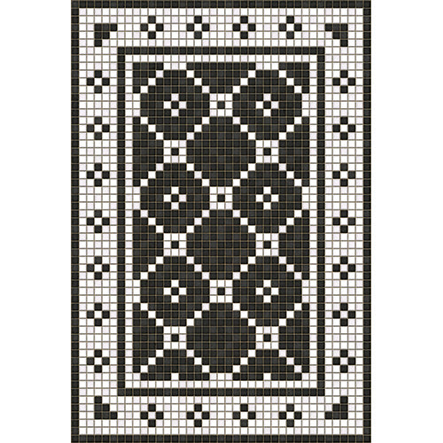 Mosaic A - Elmhurst Avenue Vinyl Floorcloth