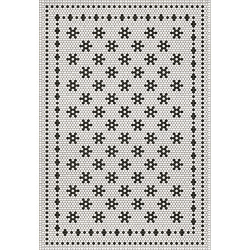 Mosaic B - Clemont Avenue Vinyl Floorcloth