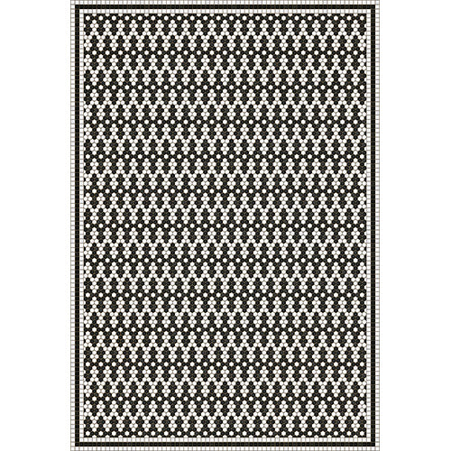 Mosaic D - Fordham Street Vinyl Floorcloth