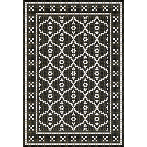 Mosaic F - Kingsbridge Road Vinyl Floorcloth