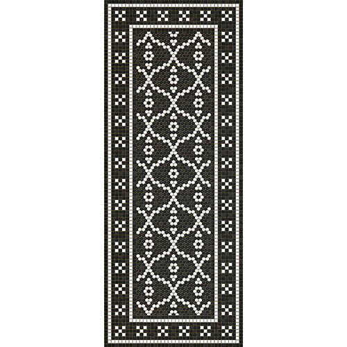 Mosaic F - Kingsbridge Road Vinyl Floorcloth