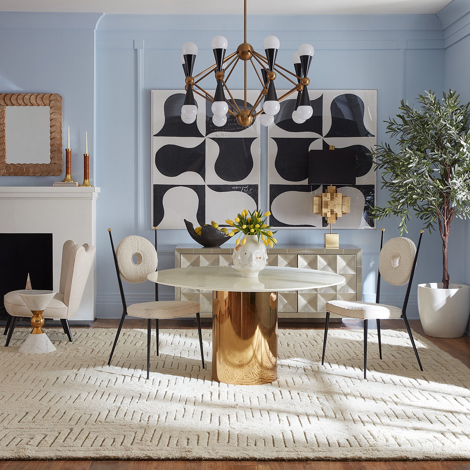 Jonathan Adler Alphaville Dining Table