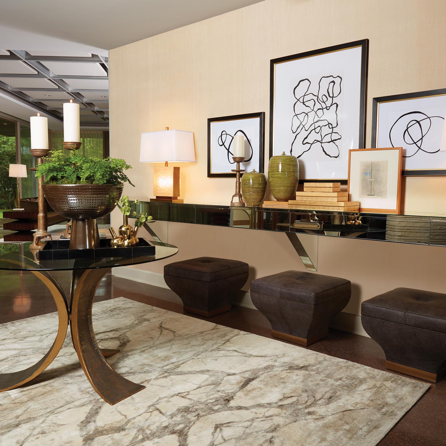 Studio A Lotus Dining Table