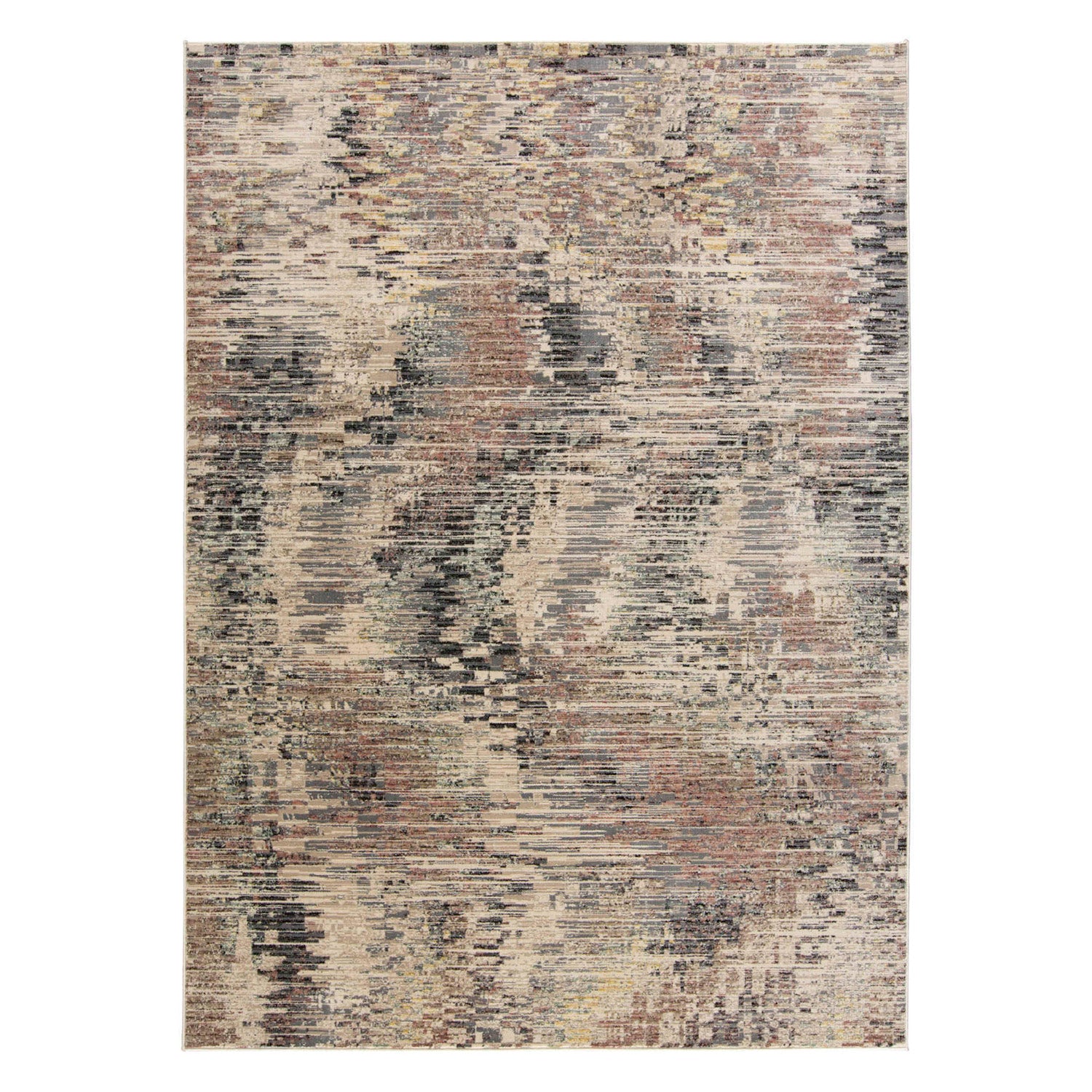 Feizy Grayson Charcoal Multi Machine Woven Rug Paynes Gray