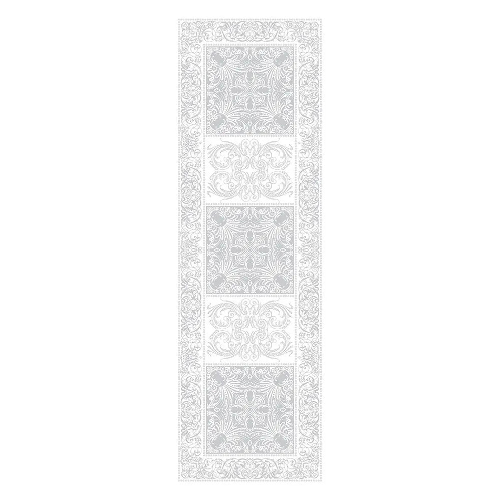 Garnier Thiebaut Alexandrine Snow Jacquard Table Runner