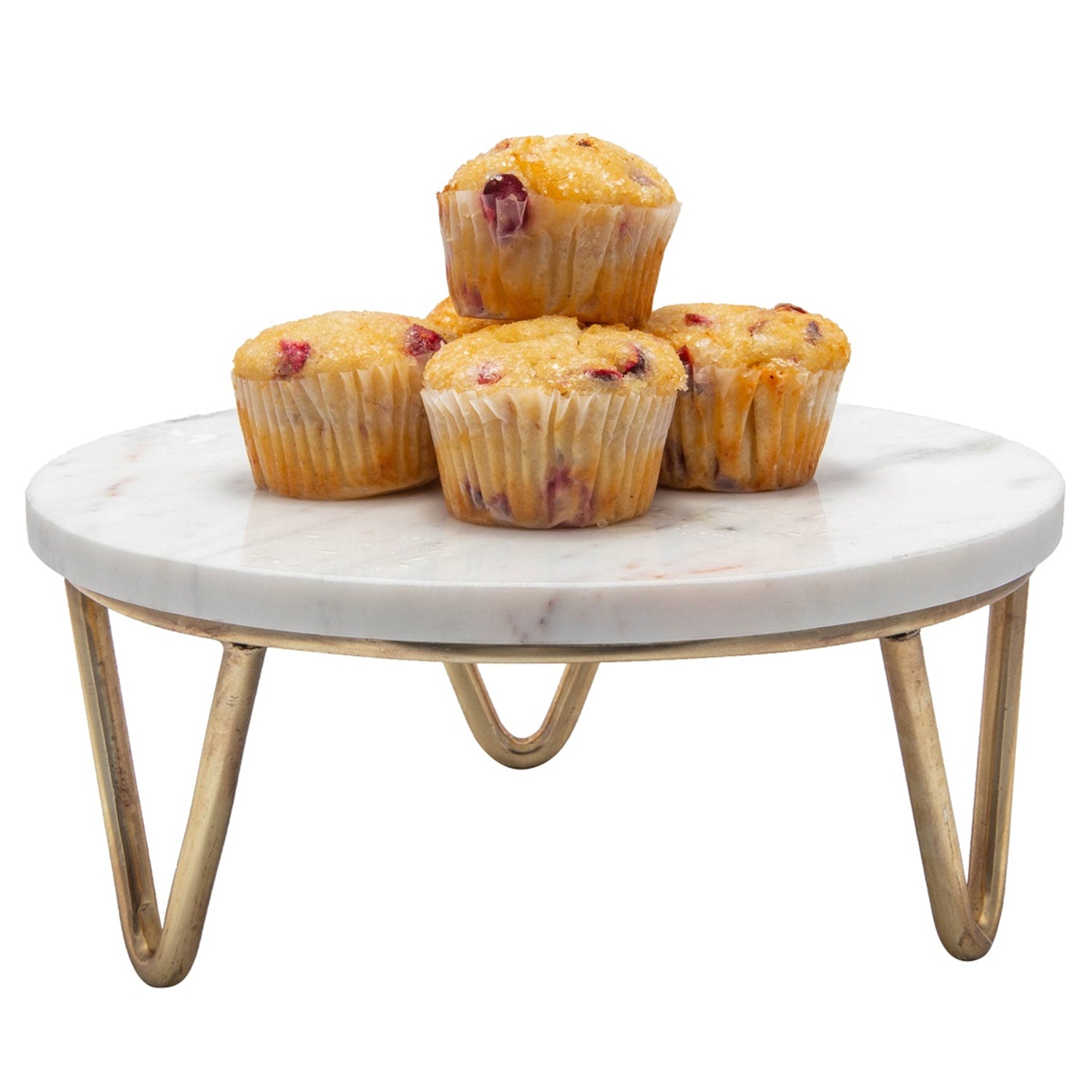 Burks Marble Cake Stand