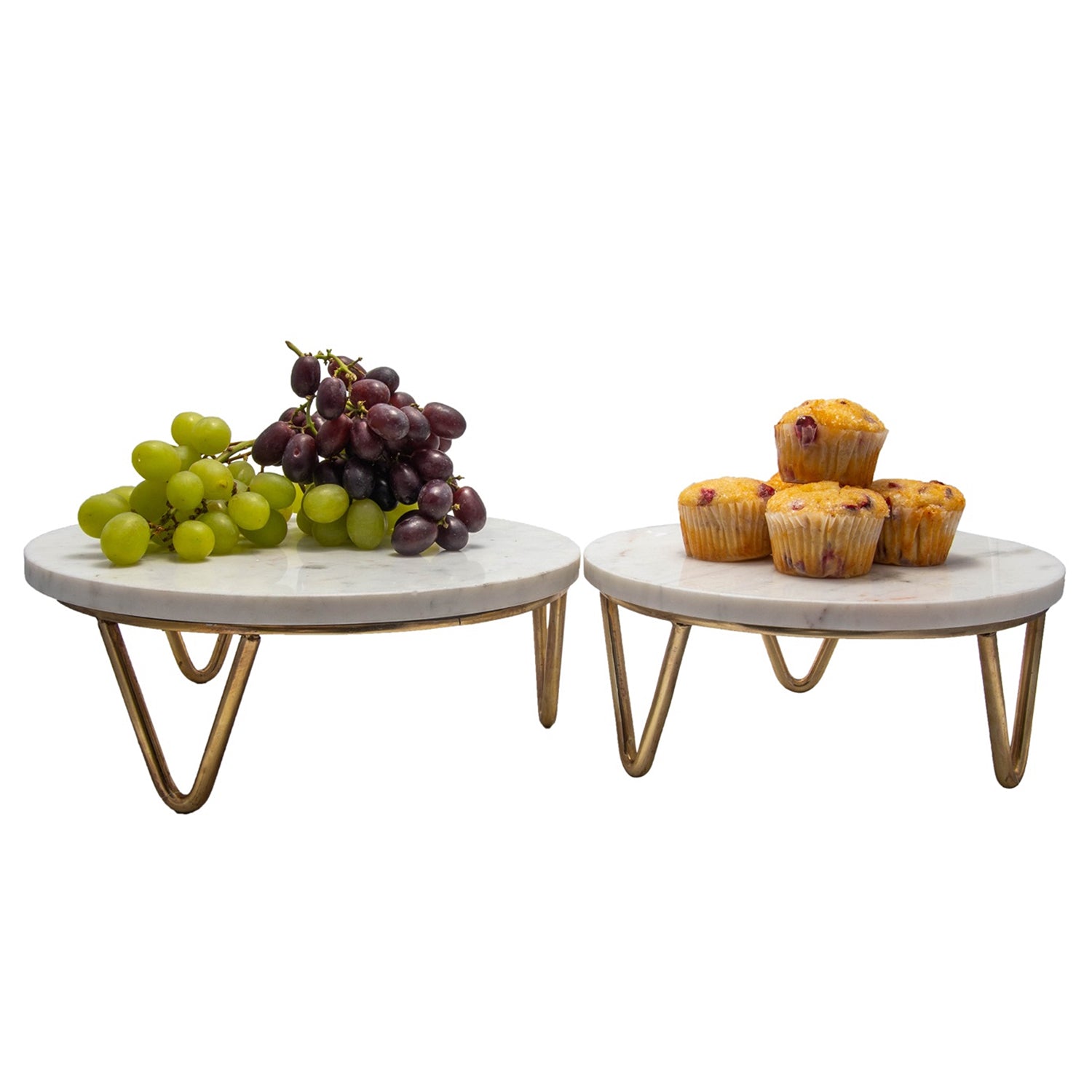 Burks Marble Cake Stand