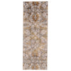 Feizy Cannes Gray Yellow Machine Woven Rug