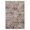 Feizy Cannes Blue Beige Machine Woven Rug