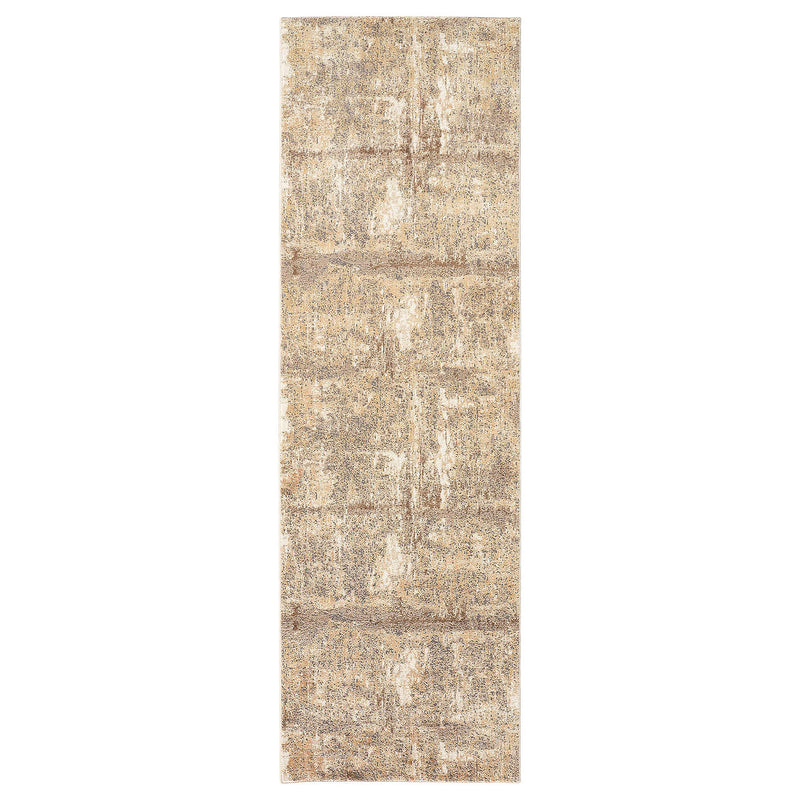 Feizy Parker Ivory Gray Machine Woven Rug