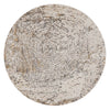 Feizy Parker Silver Ivory Machine Woven Rug