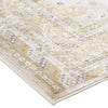 Feizy Aura Gold Ivory Machine Woven Rug