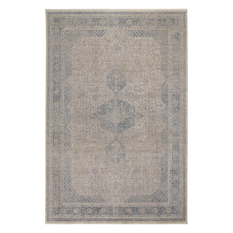 Feizy Marquette Gray Machine Woven Rug