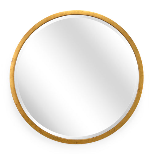 Chelsea House Round Gold Wall Mirror