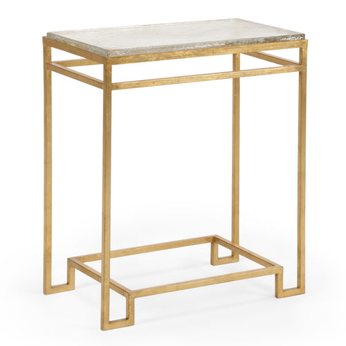 Chelsea House Seed Glass Side Table