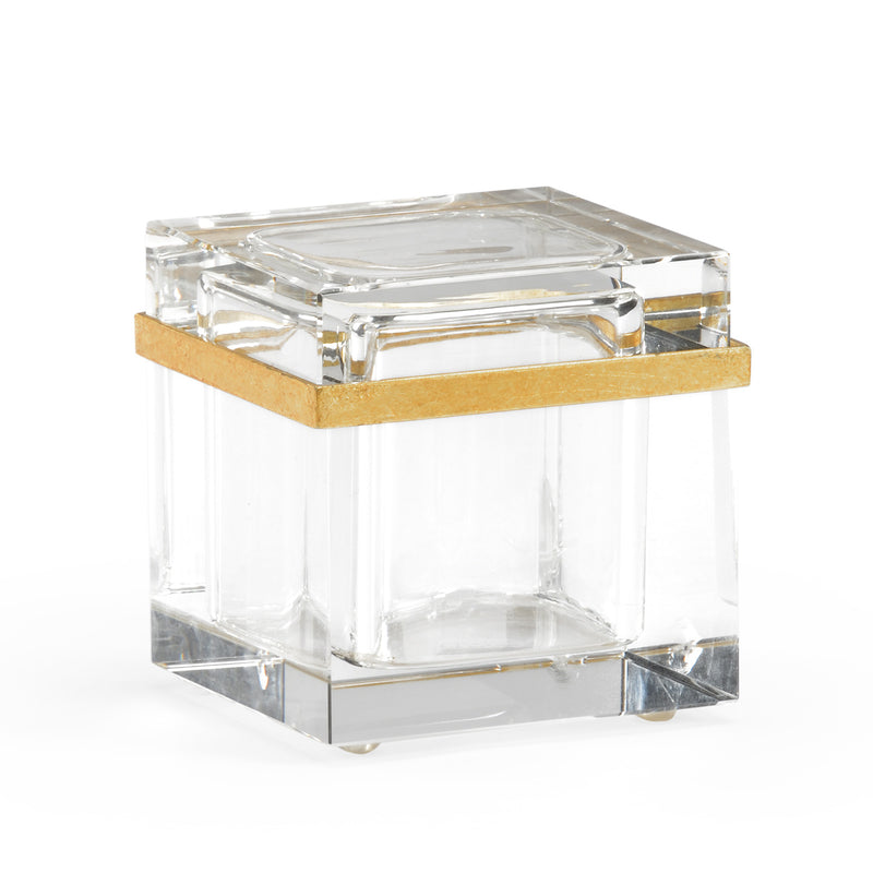 Chelsea House Crystal Square Jewelry Box