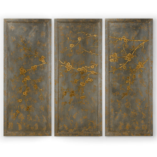 Chelsea House Cherry Blossom Wall Panel Set Of 3