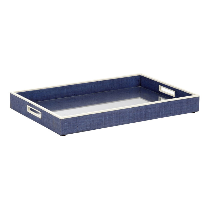 Chelsea House Kiawah Tray Paynes Gray