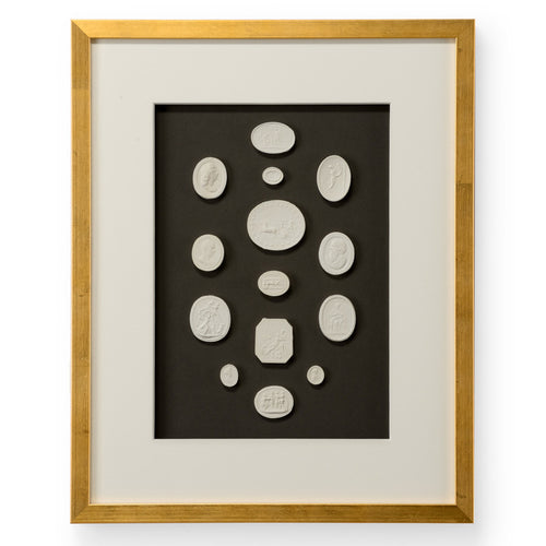 Chelsea House The Grand Tour Intaglios Ii Framed Wall Art