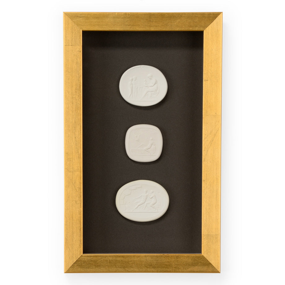 Chelsea House Intaglio Iv Small Shadowbox