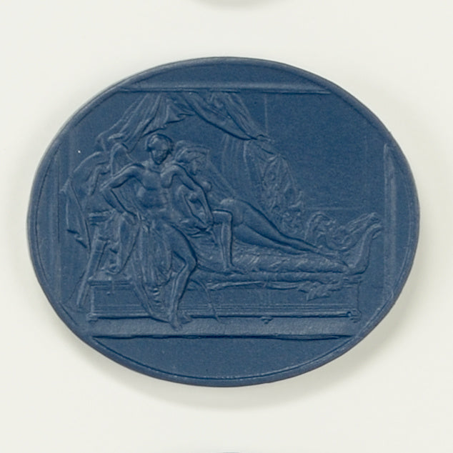 Chelsea House Intaglios Blue I Framed Wall Art