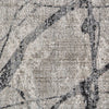 Feizy Kano Charcoal Gray Machine Woven Rug