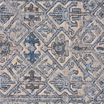 Feizy Ainsley Ivory Blue Machine Woven Rug