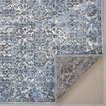 Feizy Ainsley Blue Charcoal Machine Woven Rug