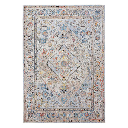 Feizy Armant Ivory Multi Machine Woven Rug