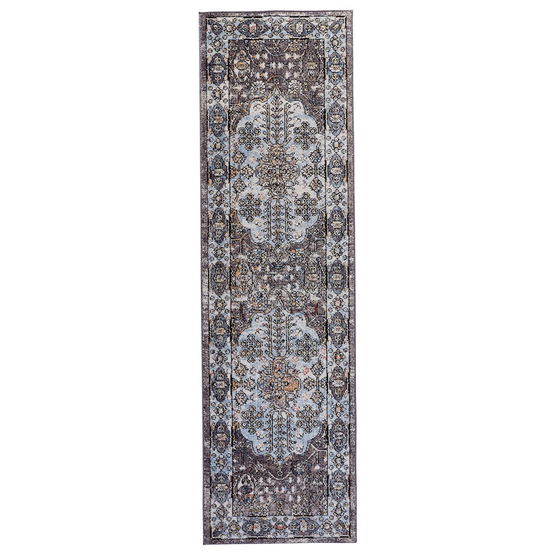 Feizy Armant Gray Multi Machine Woven Rug