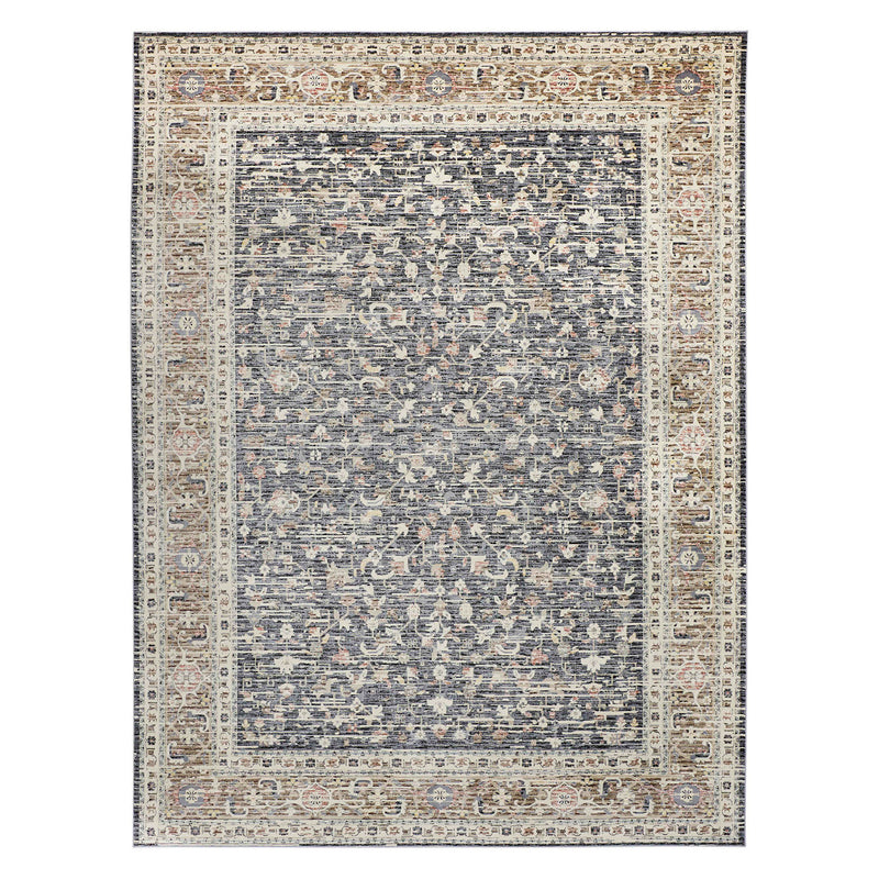 Feizy Grayson Charcoal Machine Woven Rug