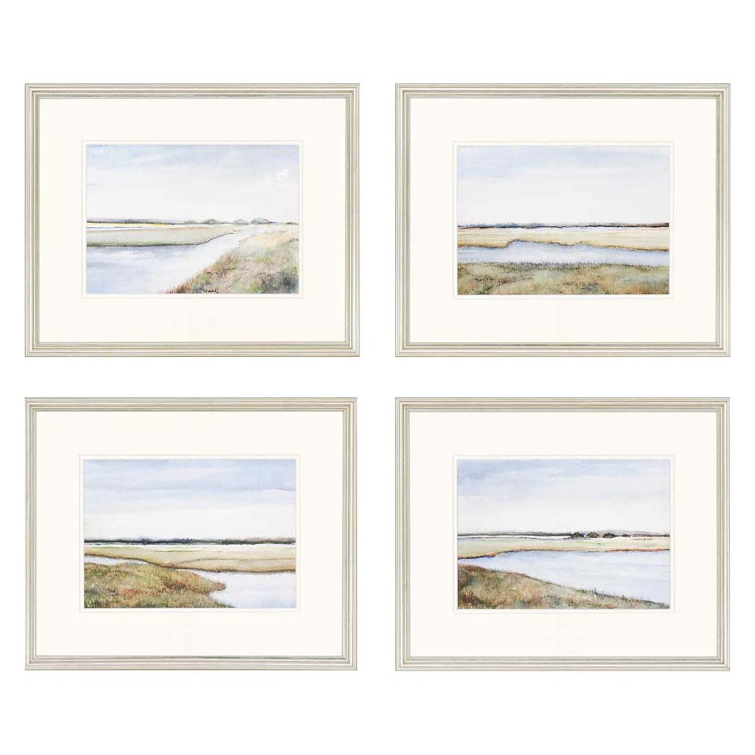 Coggins Marshes Framed Art Set of 4