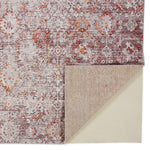 Feizy Armant Pink Gray Machine Woven Rug