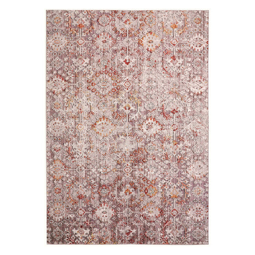 Feizy Armant Pink Gray Machine Woven Rug